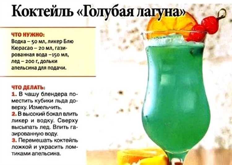 Алкогольные и безалкогольные варианты 