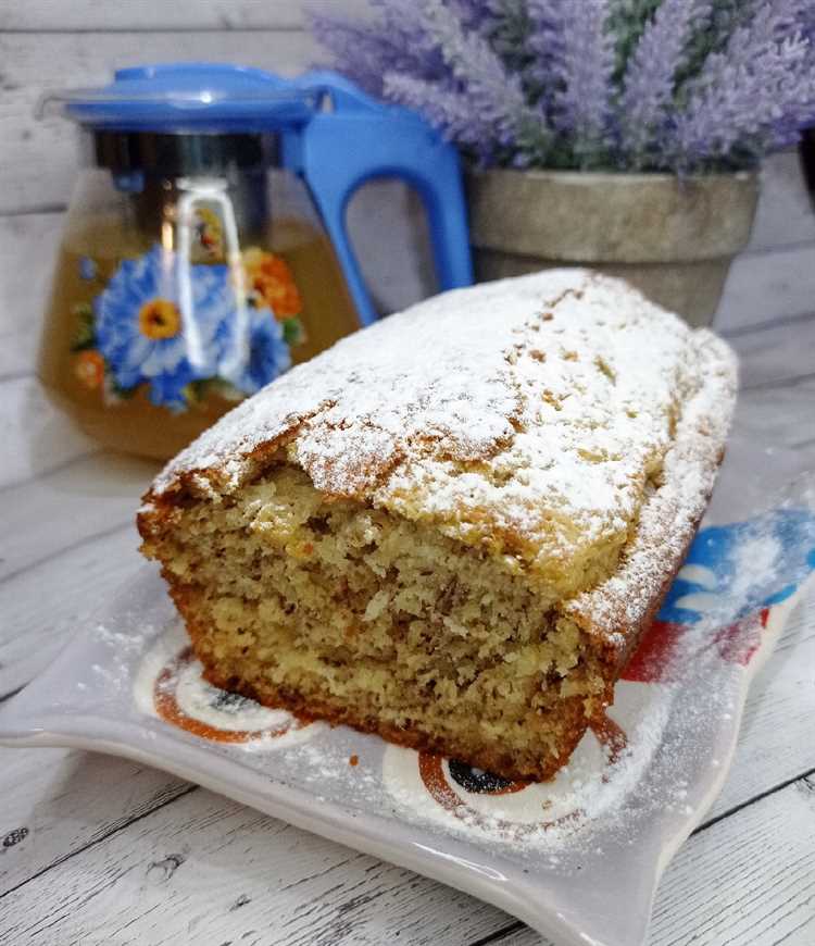 Банановый кекс без заморочек
