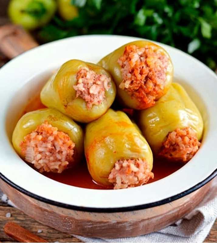 Фаршированные перцы по-хорватски