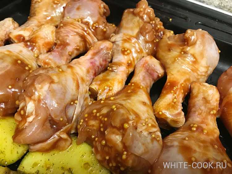 Горчично-медовые куриные окорочка в духовке
