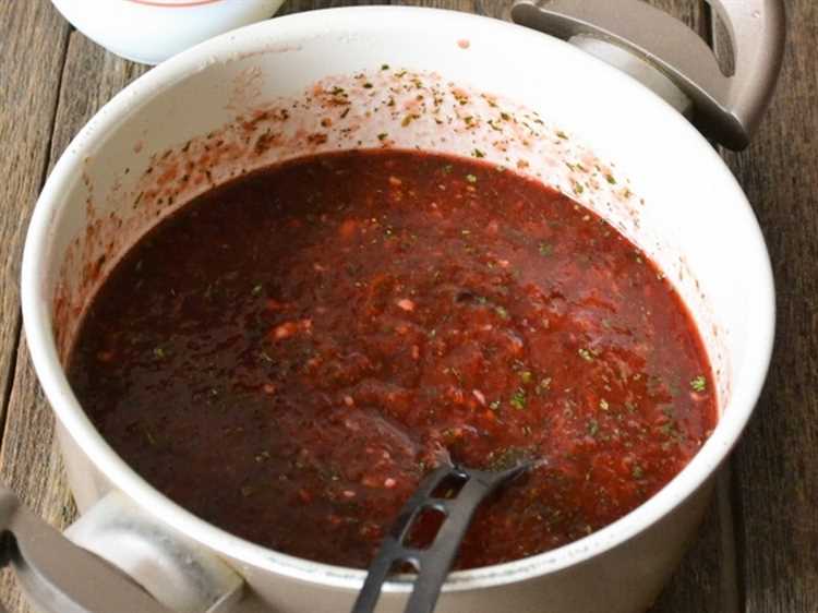 Грушевый соус к мясу