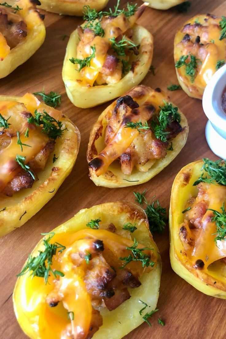Картошка фаршированная мясом