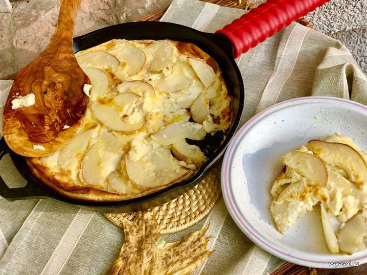 Клафути с грушей и мускатным орехом