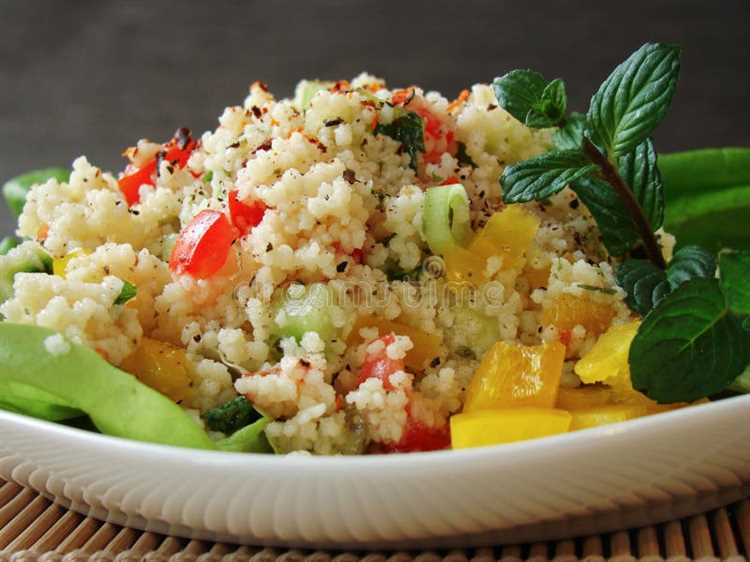 Кускус с пармезаном