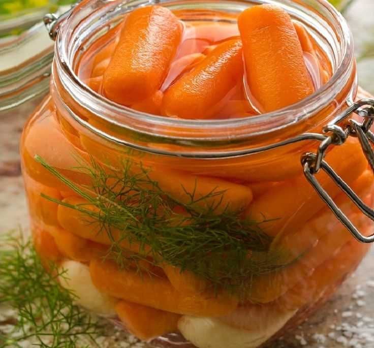 Маринованная морковь на зиму