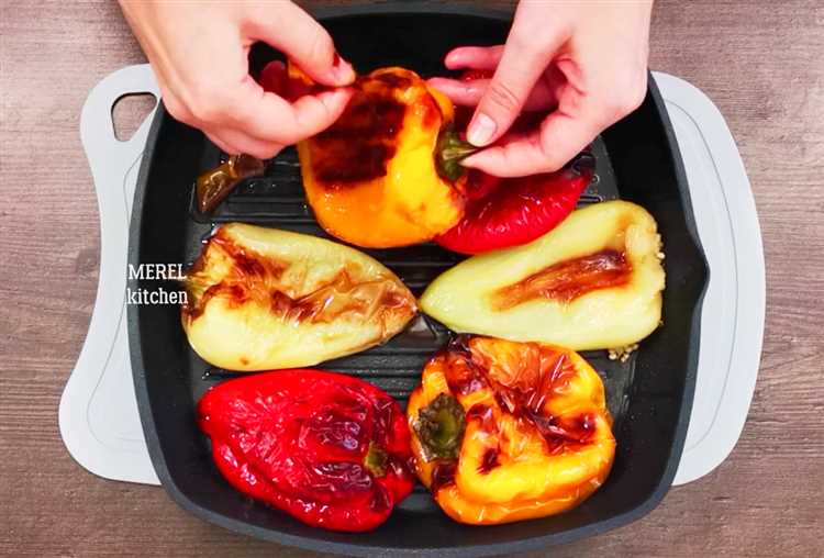 Маринованные запечённые перцы