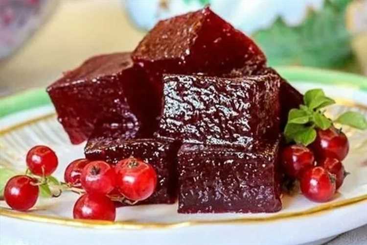 Мармелад из чёрной смородины