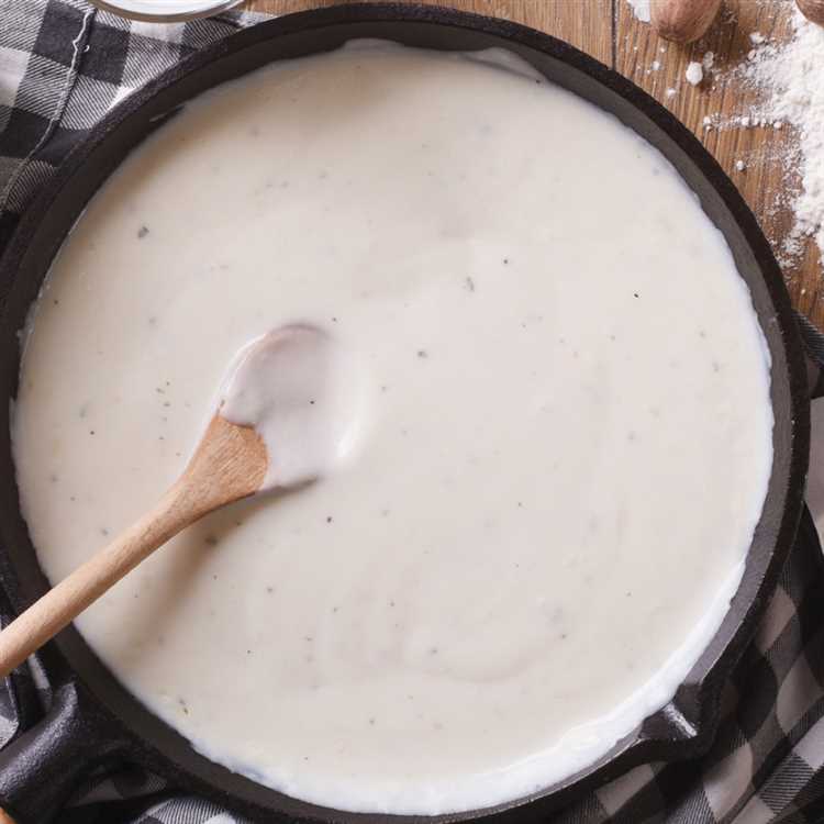 Соус бешамель с сыром