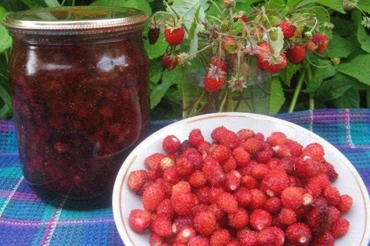 Варенье из клубники и земляники