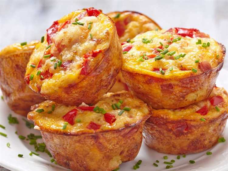 Яичные маффины с индейкой