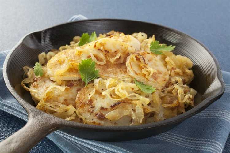 Жареная картошка по-лионски